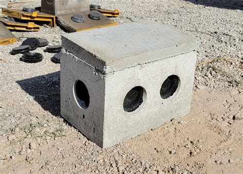 concrete distribution box cost|5 outlet septic distribution box.